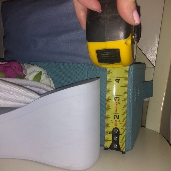 💐SUPER HIGH UNIQUE FLORAL PLATFORMS NWOB - Picture 11 of 11